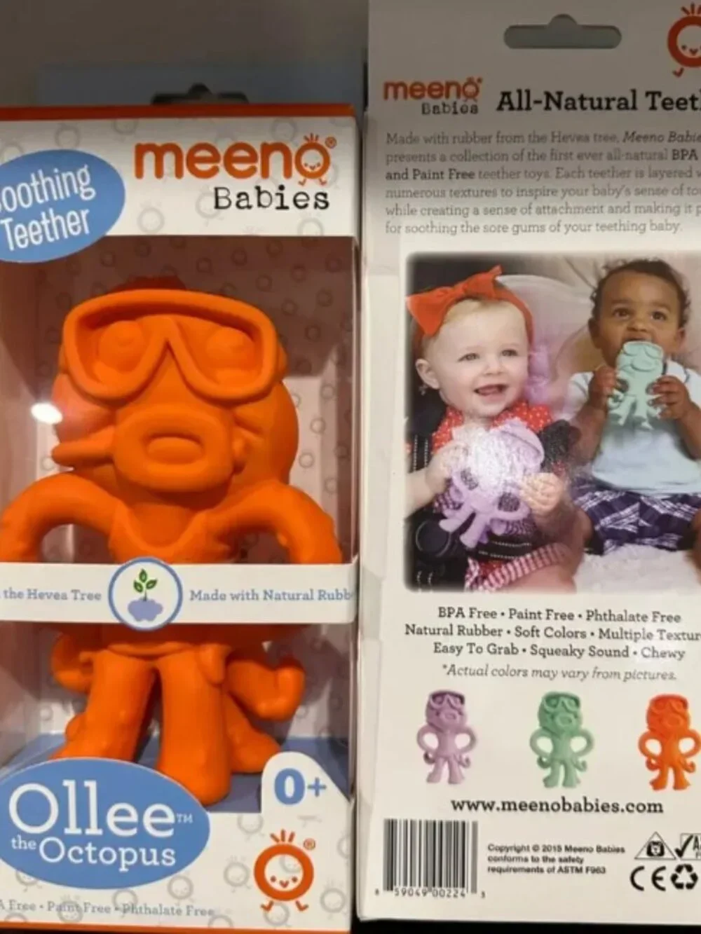 Meeno Babies Soothing Teether Ollie The‎ Octopus